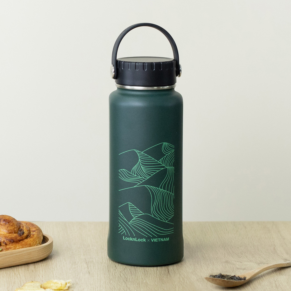 [Voucher 10% tối đa 300k] Bình giữ nhiệt LocknLock Riga Tumbler phiên bản Việt Nam 897ml (4 mẫu) LHC4160, , large image number 1